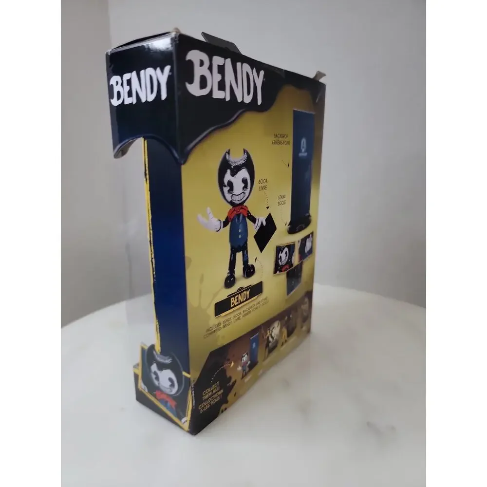 Jakks Pacific Bendy & The Ink Machine 5” Action Figure with Book